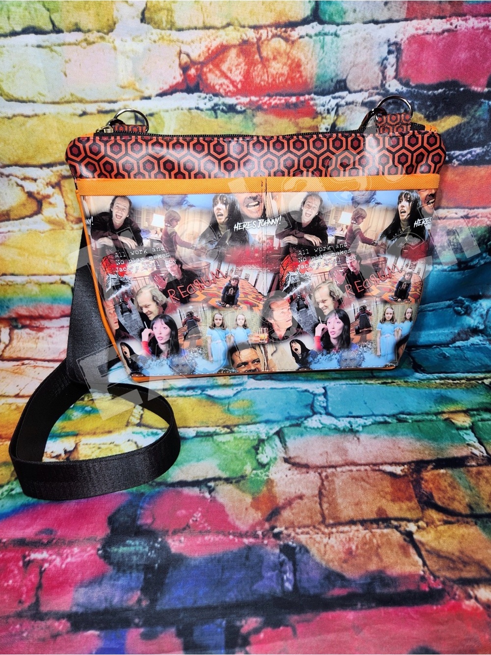 The shining Halloween horror movie purse Jack Nicholson Grady twins
